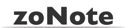 zoNote
